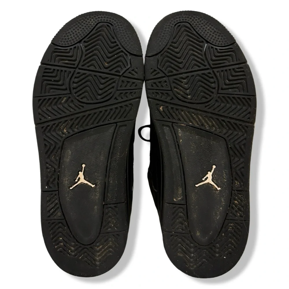 Kids Jordan 4 Black Cats - Picture 5 of 6